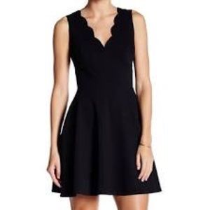 Love...ady Navy Fit and Flare Dress Small